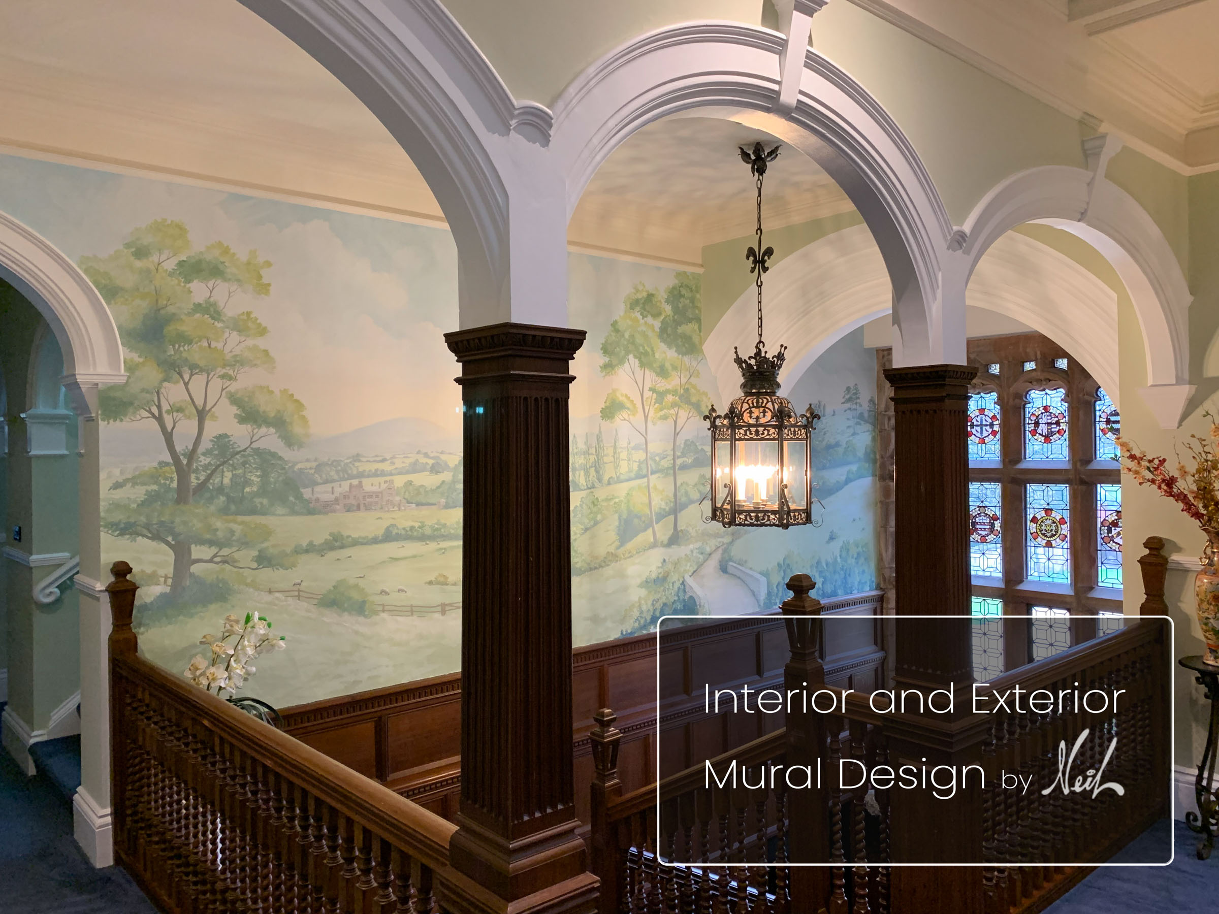 Home Interior and Exterior Mural design by Neil