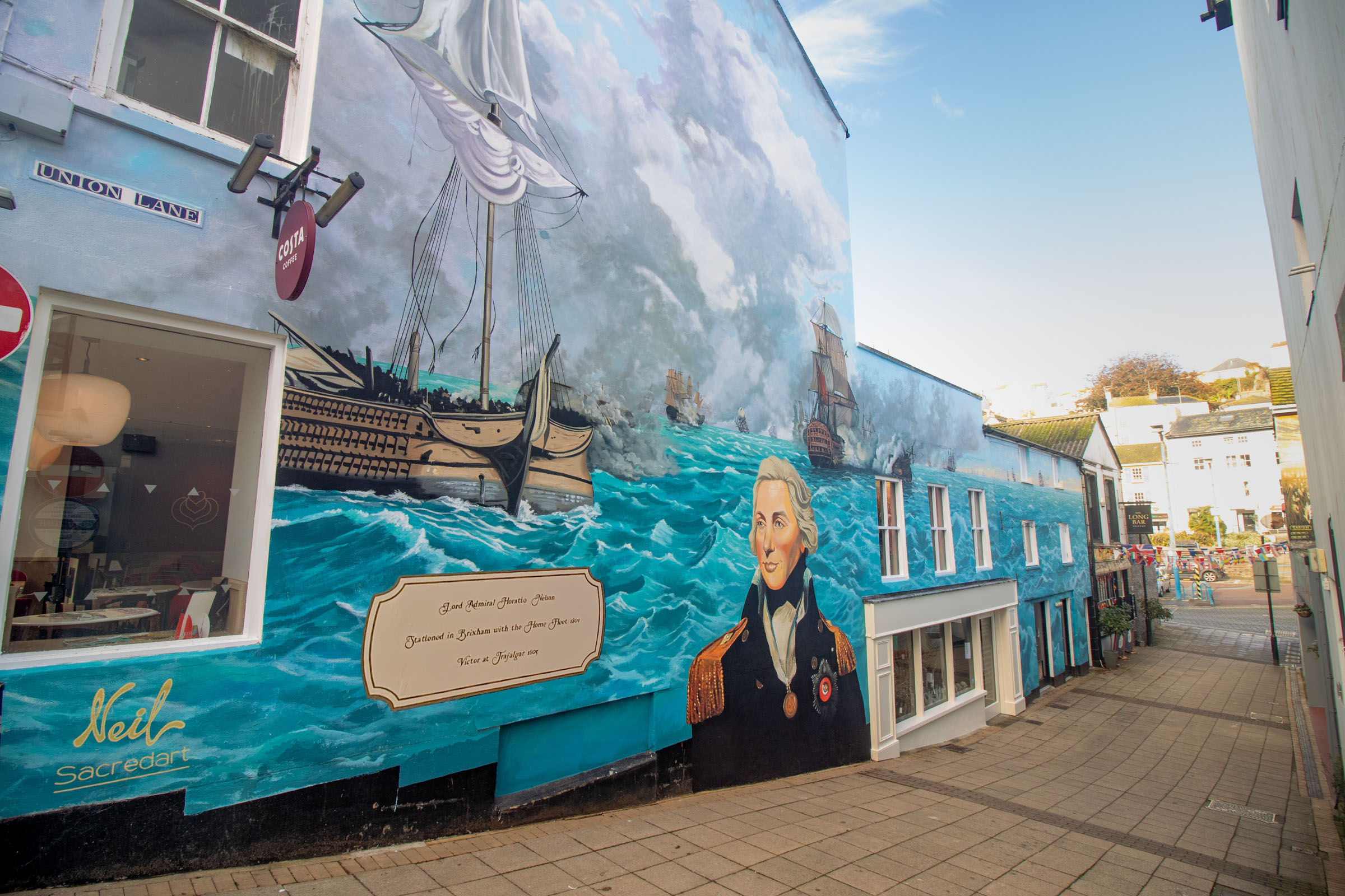 Nelson and The Battle of Trafalgar Mural