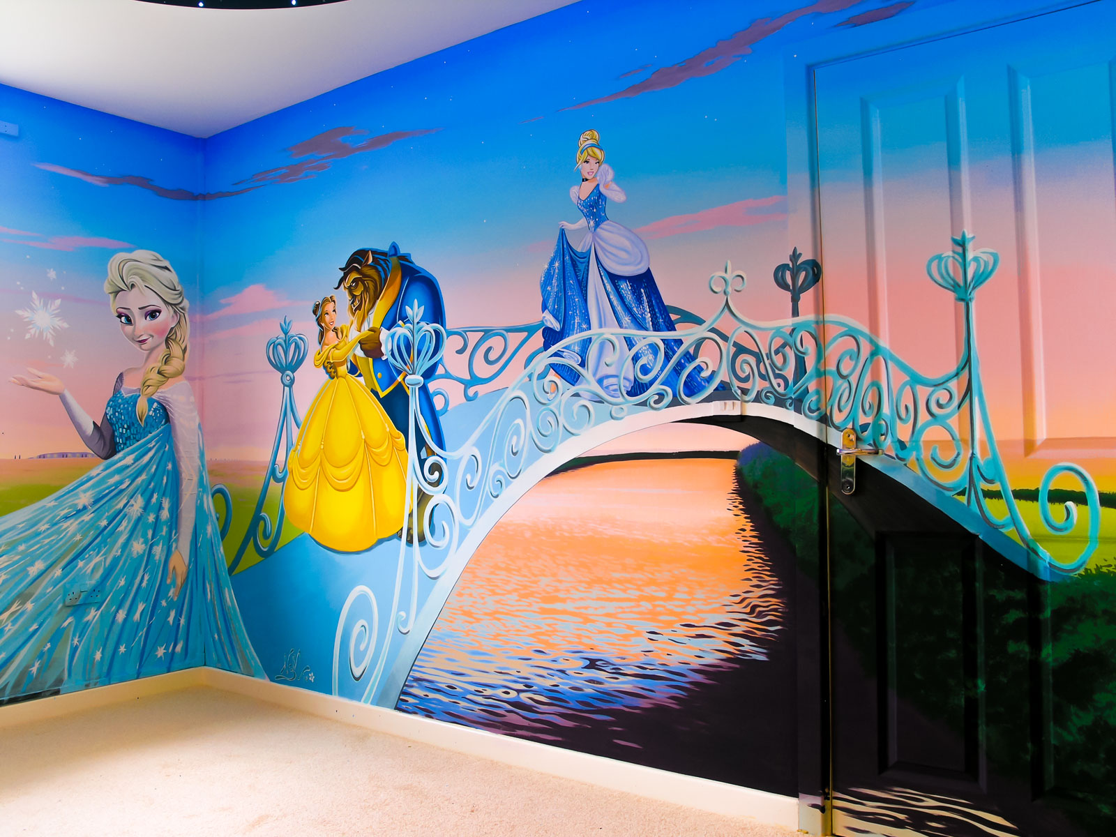 Disney Castle Mural | Sacredart Murals