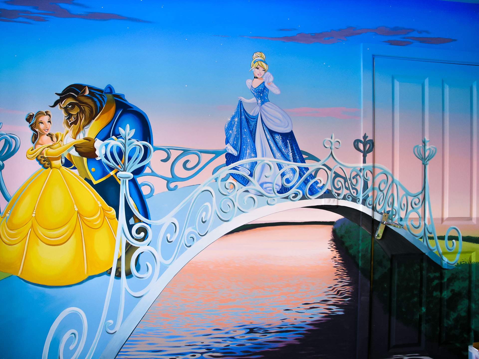 Disney Castle Mural Sacredart Murals 