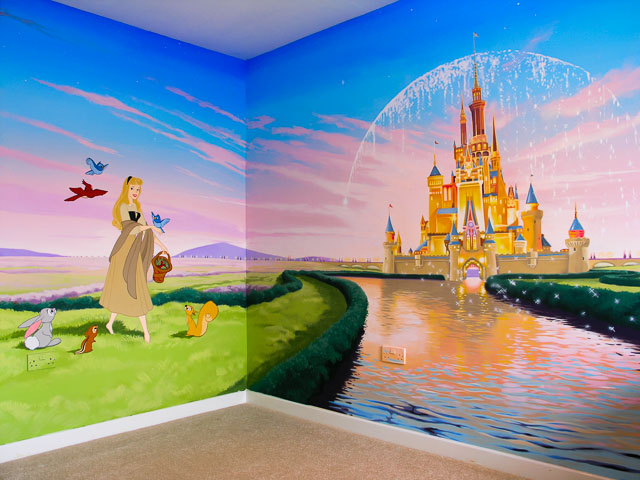 Disney Castle Mural | Sacredart Murals