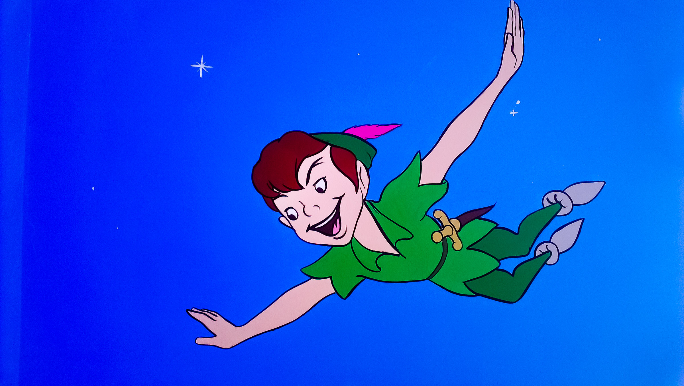 'You can fly!' Peter Pan firing the imagination