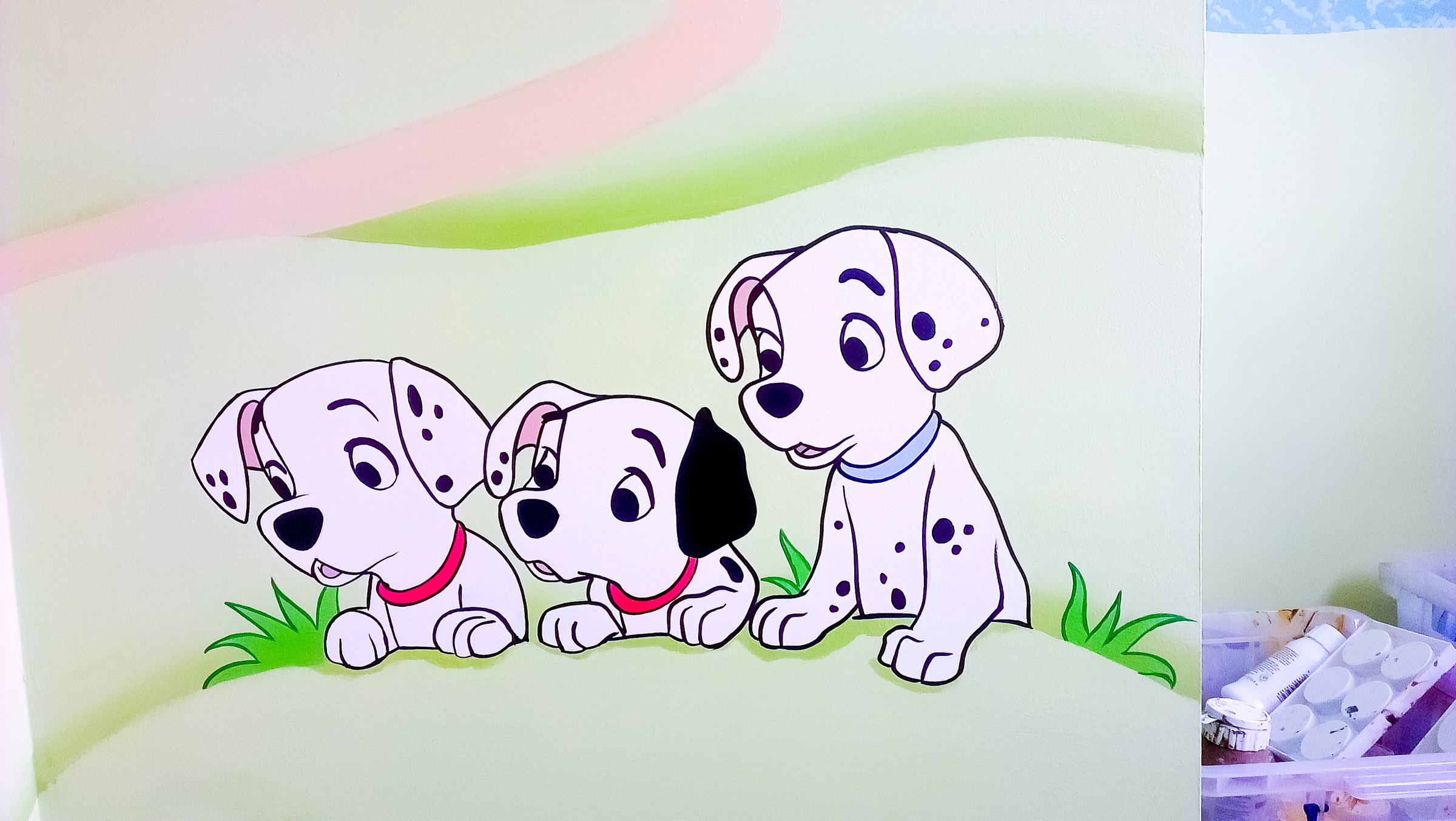 Puppies from 101 Dalmations