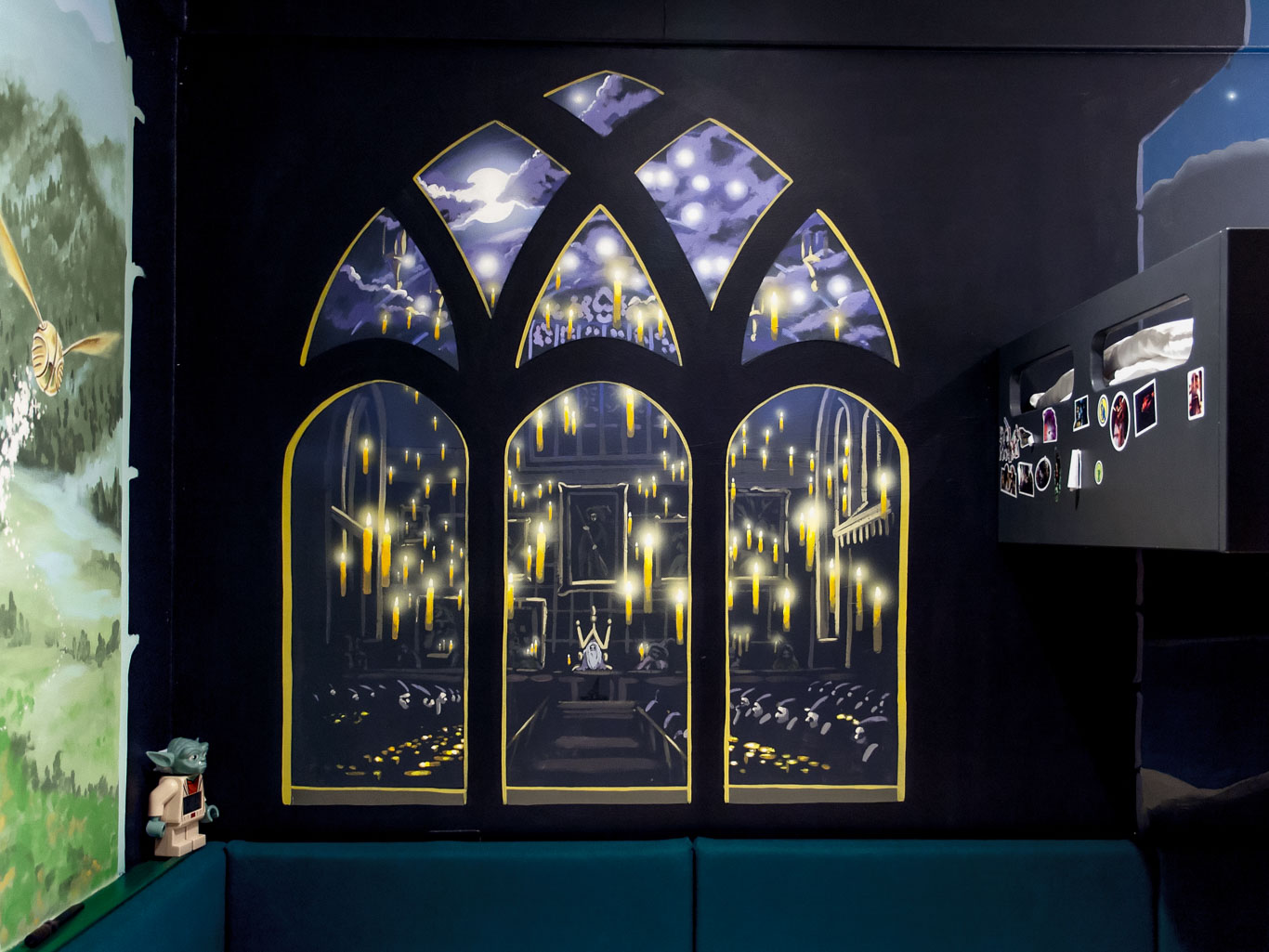 Harry Potter Mural | Sacredart Murals