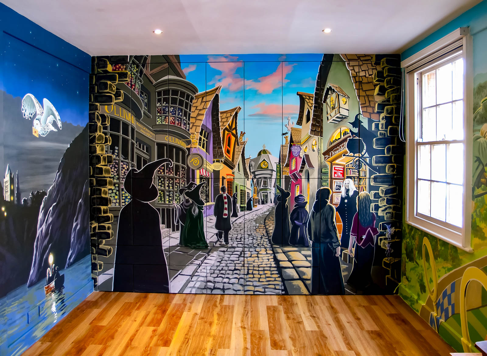 Harry Potter Mural | Sacredart Murals