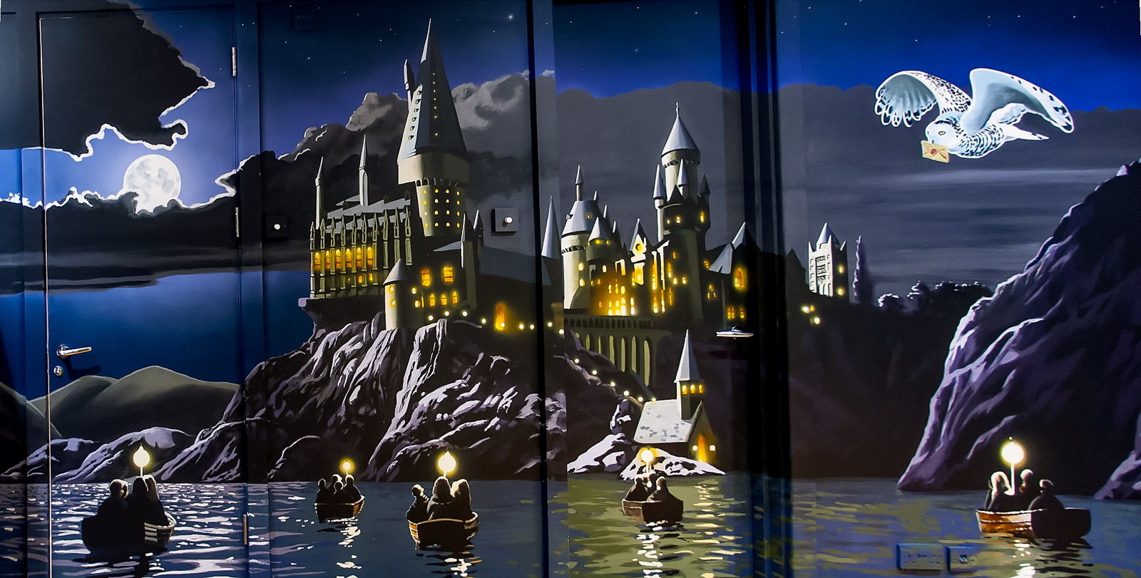 Harry Potter Mural Sacredart Murals