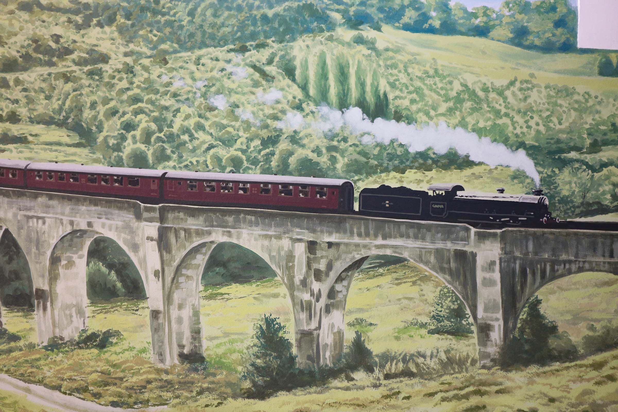 Glenfinnan Viaduct Mural