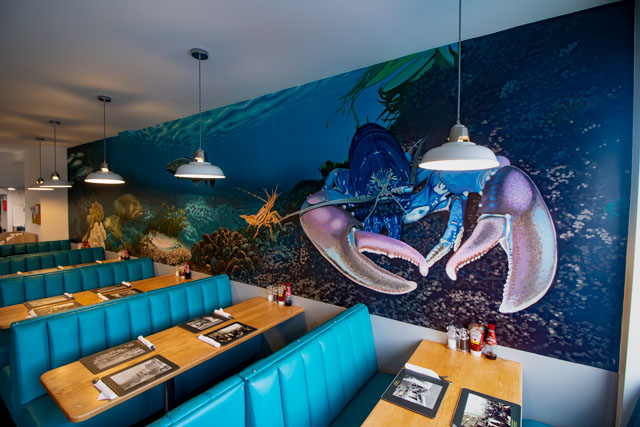 Platters Seafood Restaurant Mural #2