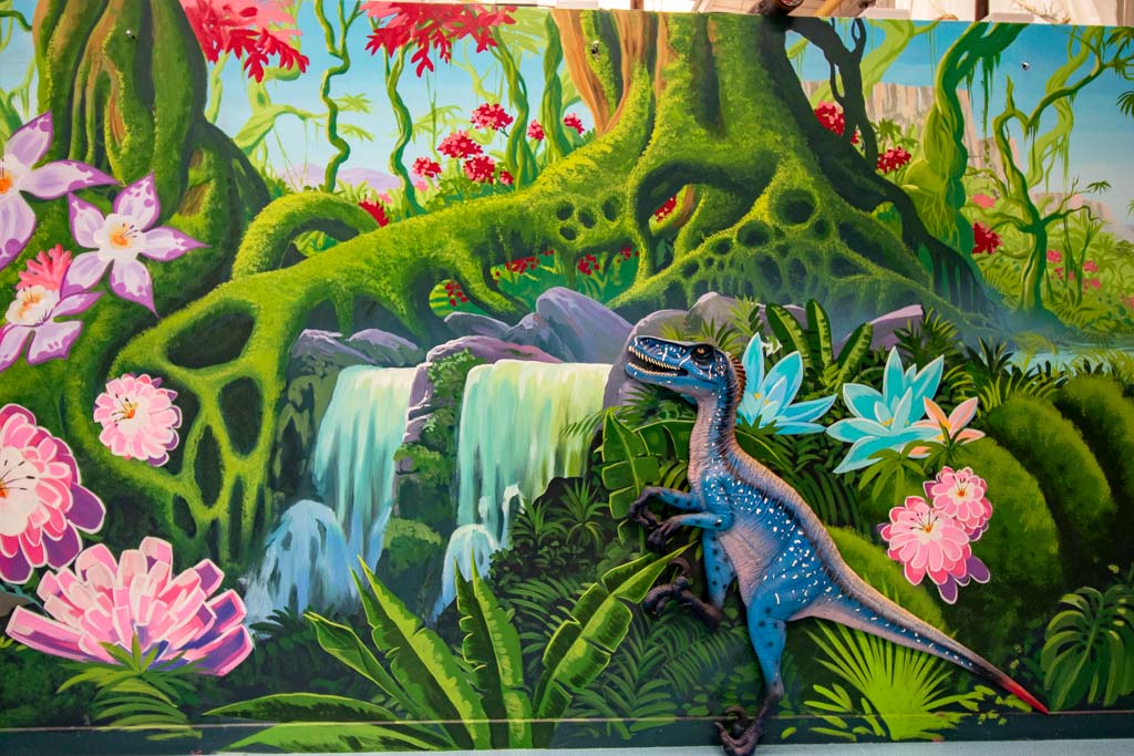 Dinosaur Mural playcentre