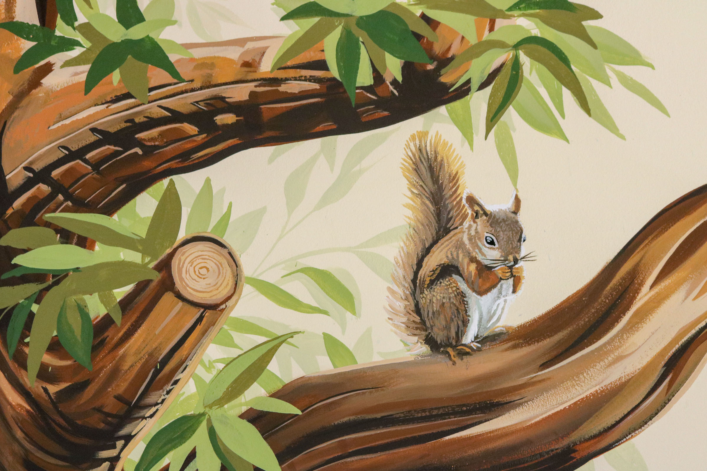 Squirrel detail