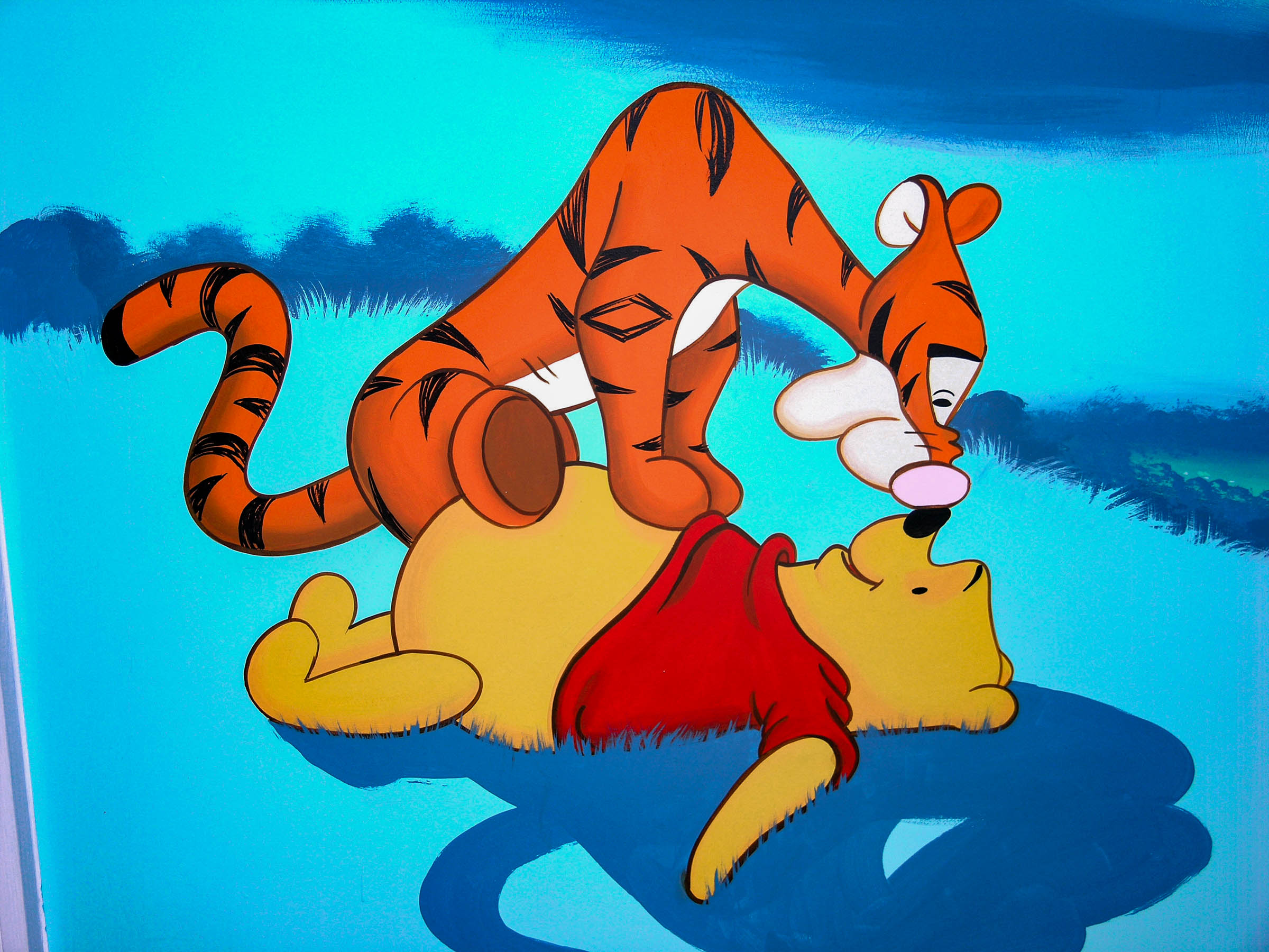 Pooh and Tigger